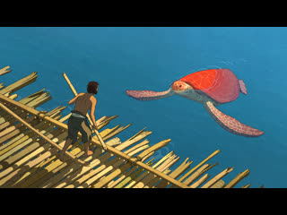 red tortoise (2016) michael dudok de wit (cartoon, parable) 1080p