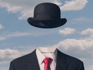 magritte. rene magritte, man in the hat (2016) michael burke (doc., art history) 720