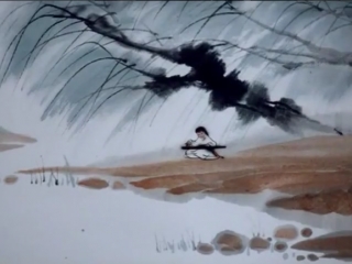 impressions of mountains and waters / feeling of mountains and water (1988) te wei (cartoon)