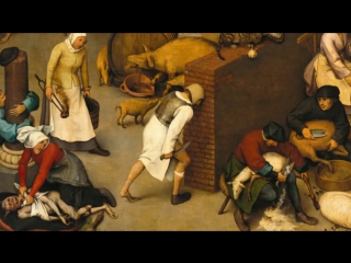 dutch idioms in pieter brueghel's painting "flemish proverbs" (translation)