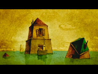 house of small cubes / la maison en petits cubes (japan, 2008) kunio kato (cartoon)