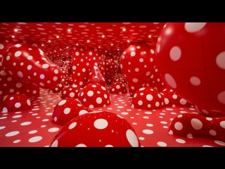 a vivid message of peace from yayoi kusama