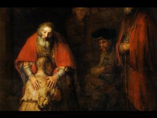 bridge over the abyss (12) rembrandt van rijn. return of the prodigal son